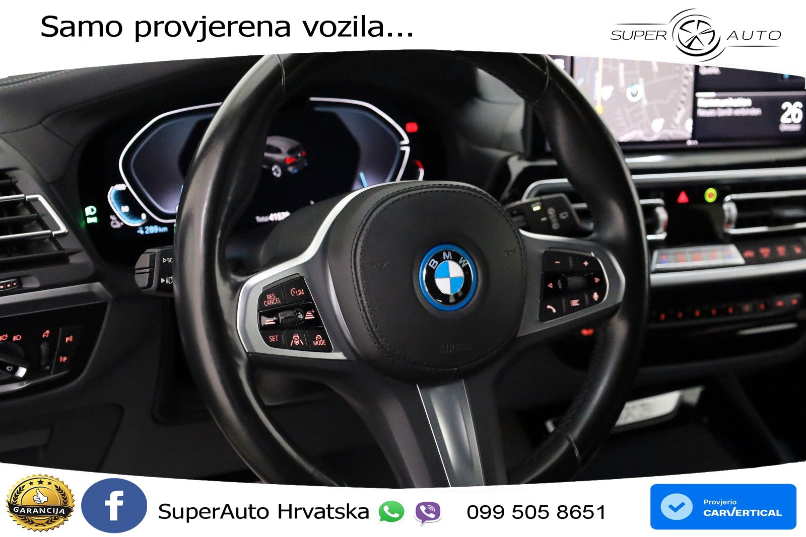 BMW iX3 80 kWh (286 KS) M Sport LED+GR SJED+ACC