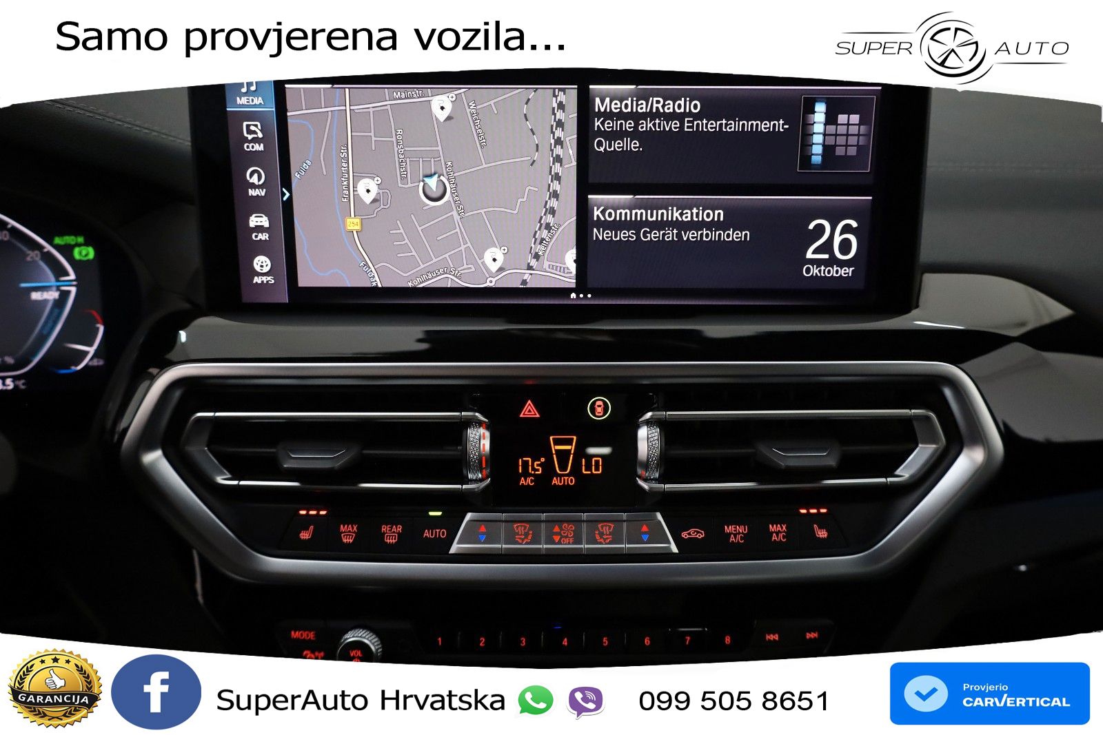 BMW iX3 80 kWh (286 KS) M Sport LED+GR SJED+ACC