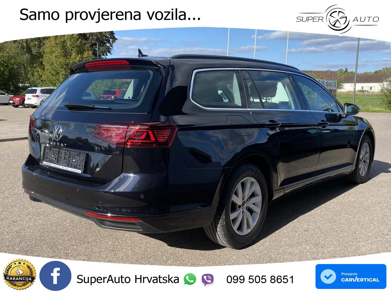 Volkswagen Passat Variant 2.0 TDI (150 KS) DSG Business LED+GR SJED+ACC