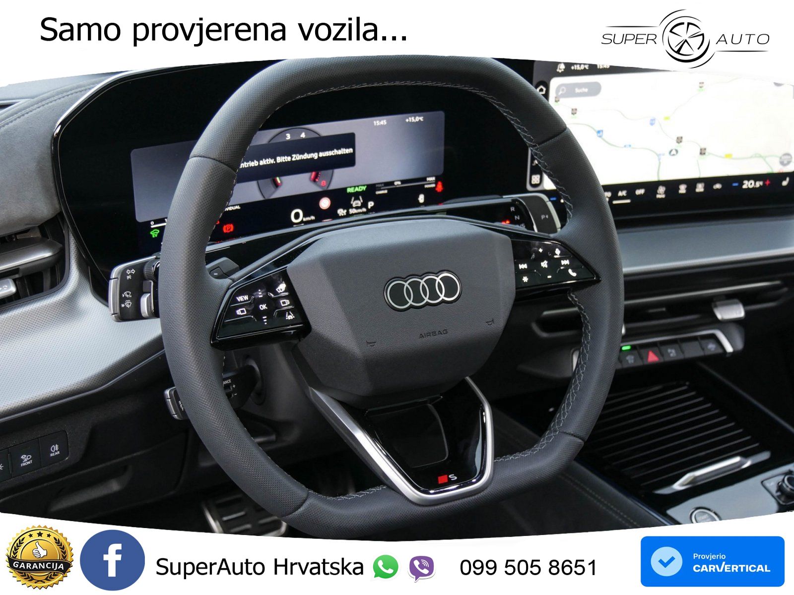 Audi Q3 1.5 TFSIe (272 KS) S tronic S line MATRIX+GR SJED+KAM