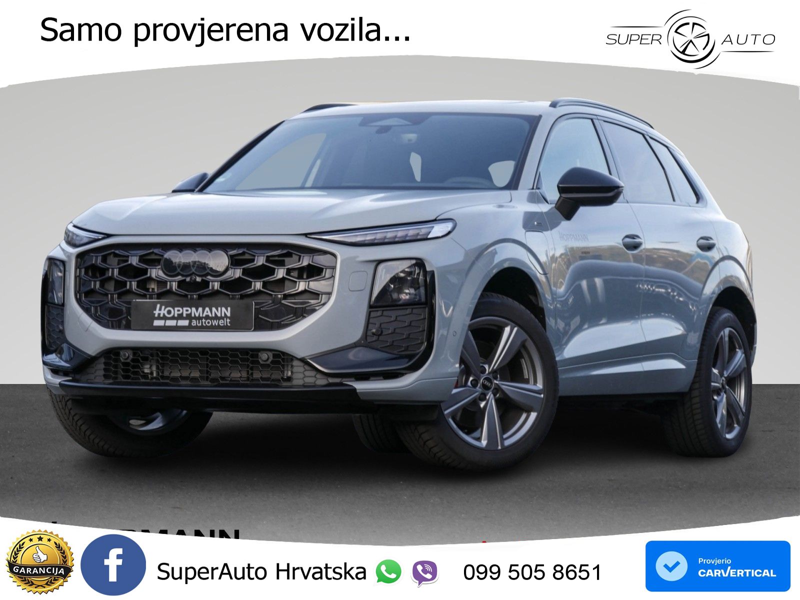 Audi Q3 1.5 TFSIe (272 KS) S tronic S line MATRIX+GR SJED+KAM