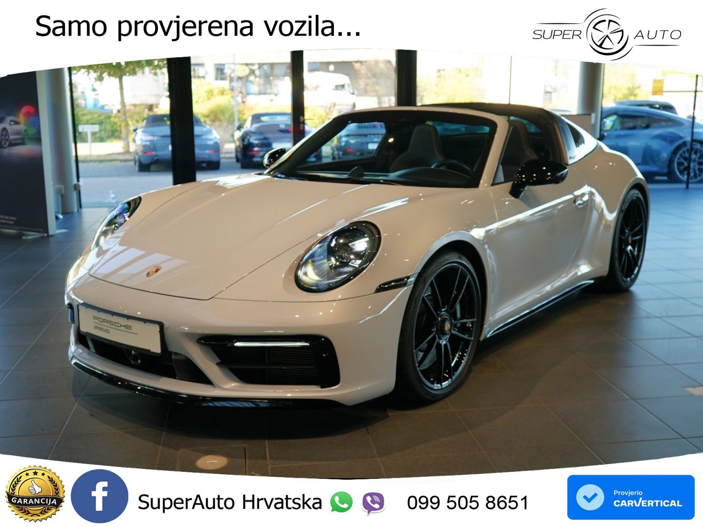 Porsche 911 Targa 4 GTS 3.0 (480 KS) PDK MATRIX+GR SJED+KAM