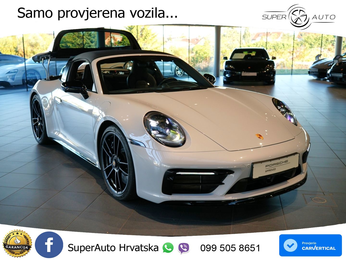 Porsche 911 Targa 4 GTS 3.0 (480 KS) PDK MATRIX+GR SJED+KAM