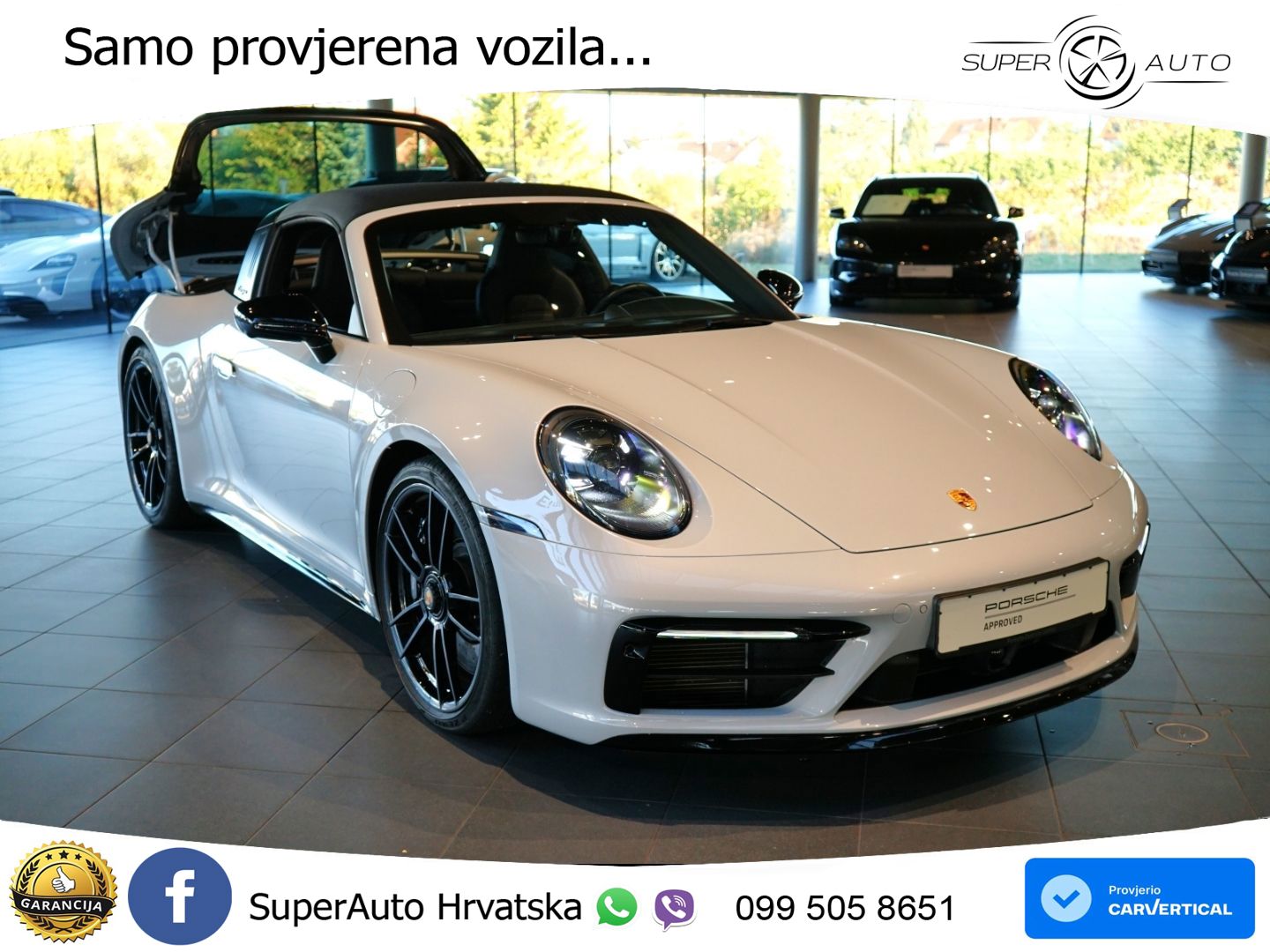 Porsche 911 Targa 4 GTS 3.0 (480 KS) PDK MATRIX+GR SJED+KAM