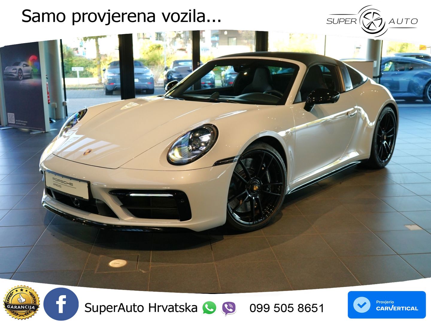 Porsche 911 Targa 4 GTS 3.0 (480 KS) PDK MATRIX+GR SJED+KAM