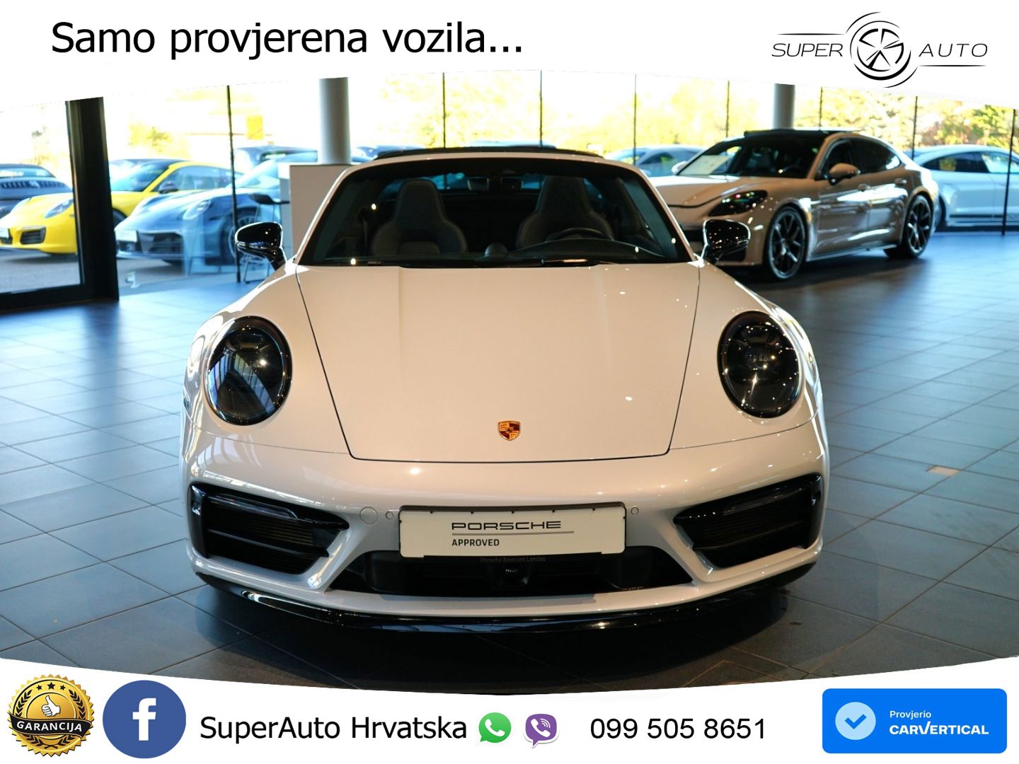 Porsche 911 Targa 4 GTS 3.0 (480 KS) PDK MATRIX+GR SJED+KAM