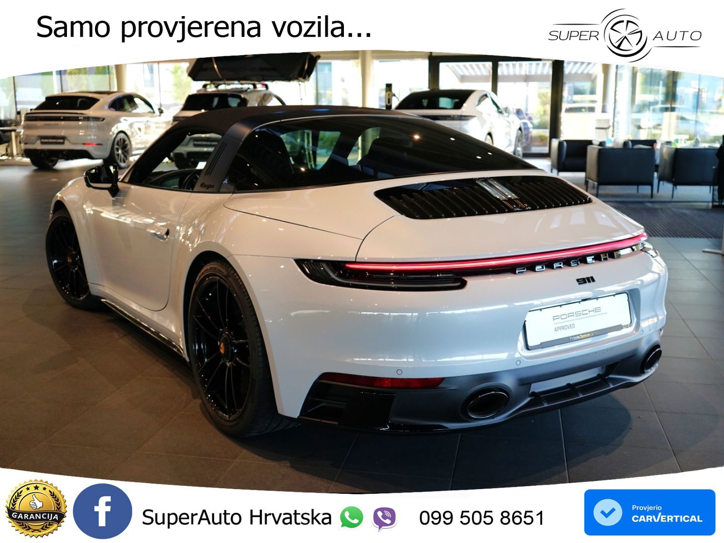 Porsche 911 Targa 4 GTS 3.0 (480 KS) PDK MATRIX+GR SJED+KAM