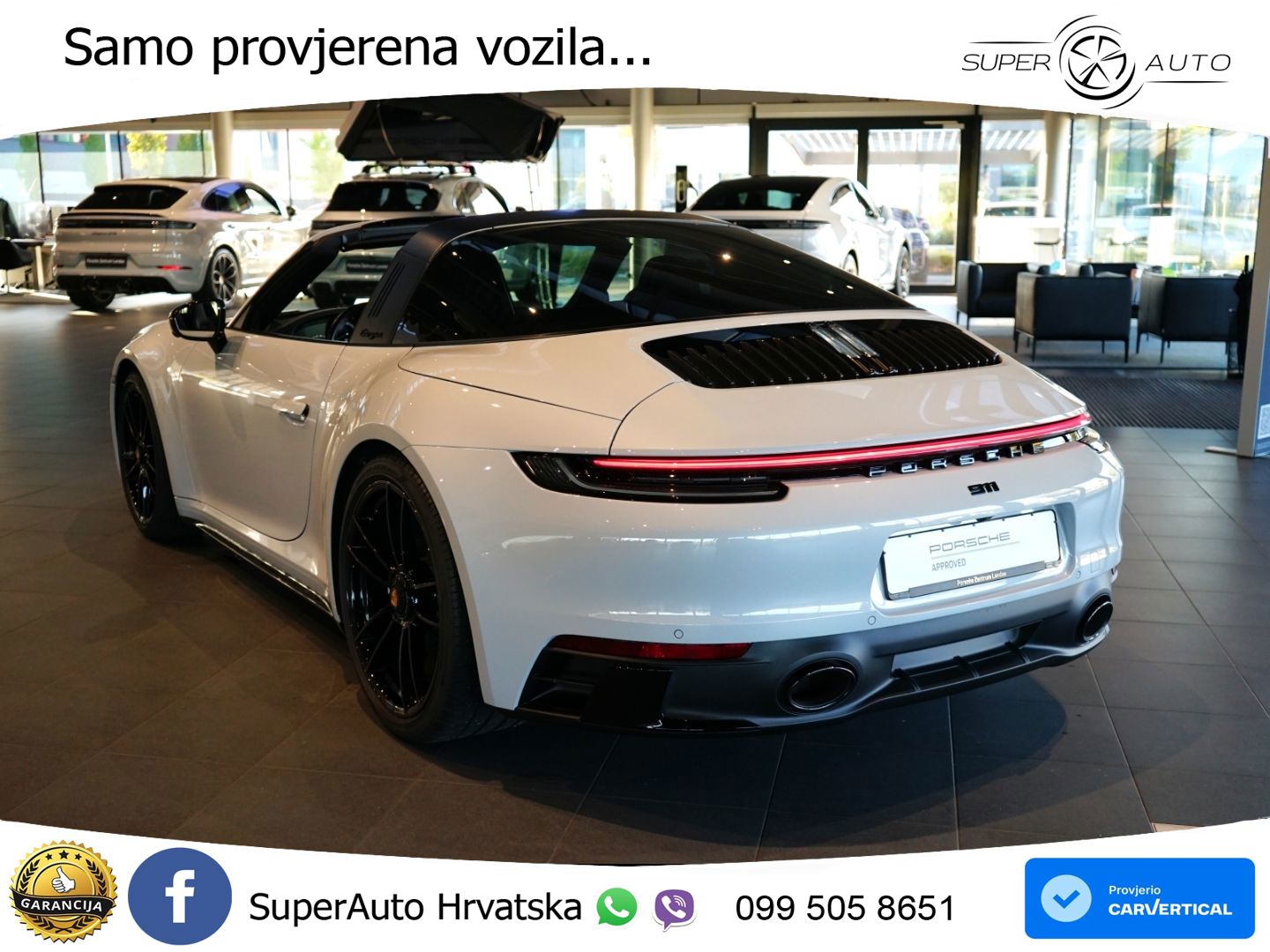 Porsche 911 Targa 4 GTS 3.0 (480 KS) PDK MATRIX+GR SJED+KAM