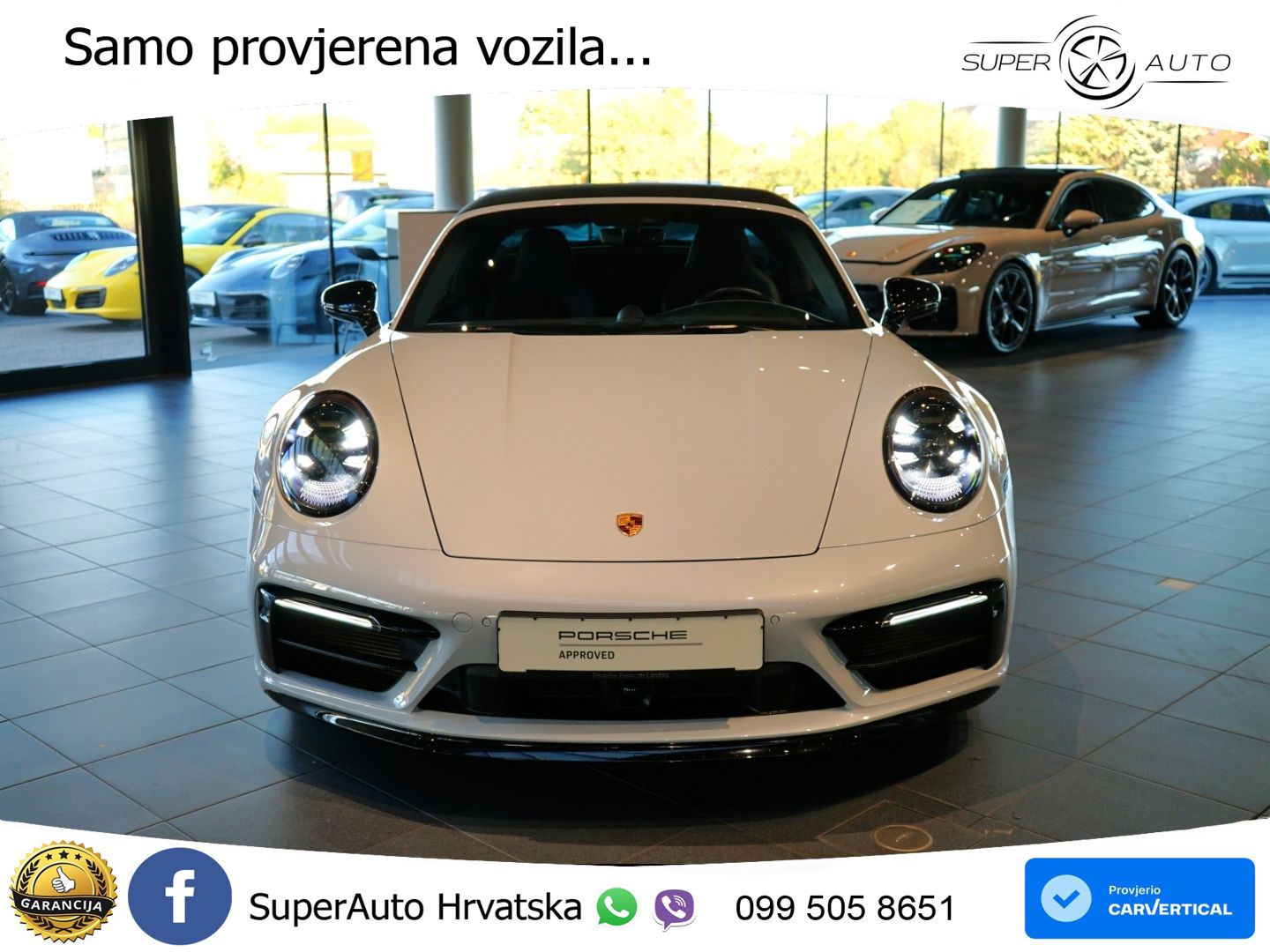 Porsche 911 Targa 4 GTS 3.0 (480 KS) PDK MATRIX+GR SJED+KAM