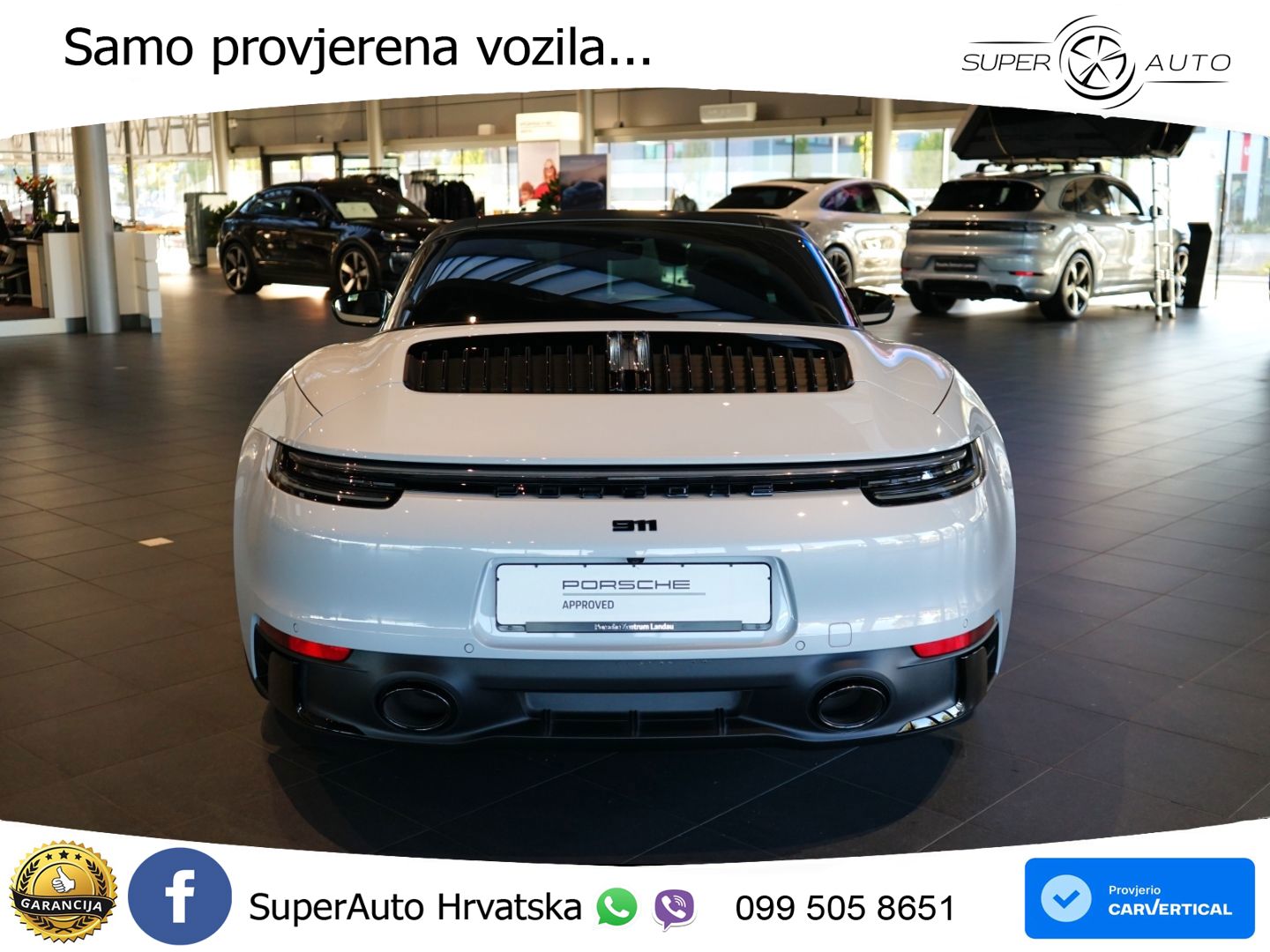 Porsche 911 Targa 4 GTS 3.0 (480 KS) PDK MATRIX+GR SJED+KAM