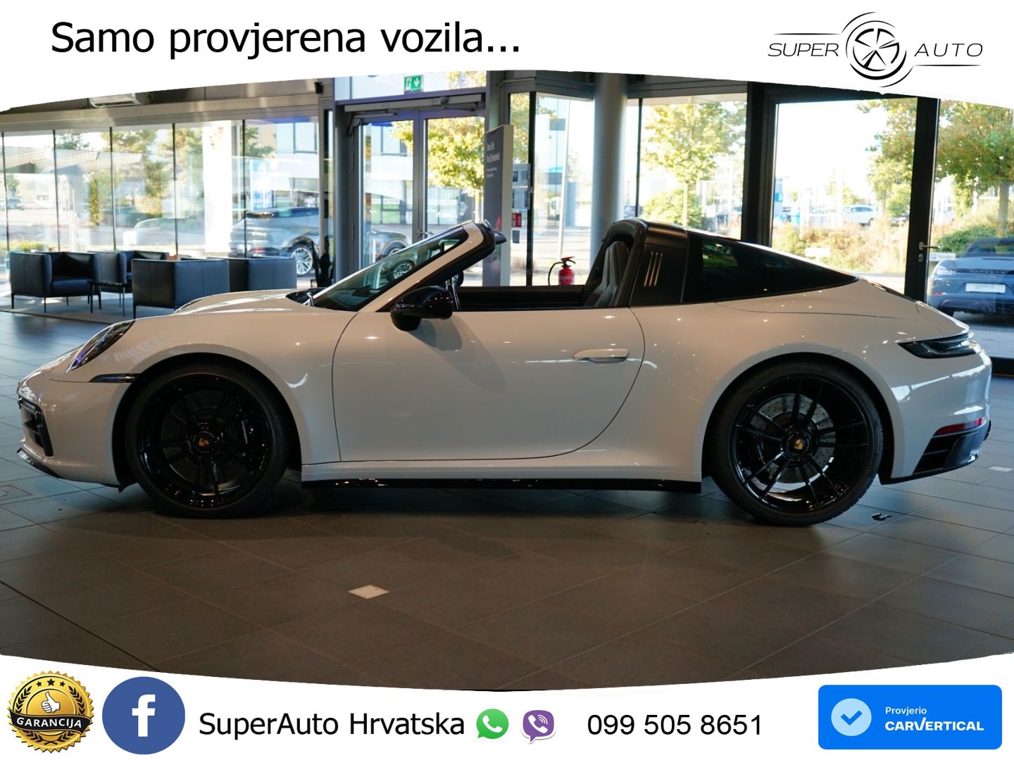 Porsche 911 Targa 4 GTS 3.0 (480 KS) PDK MATRIX+GR SJED+KAM