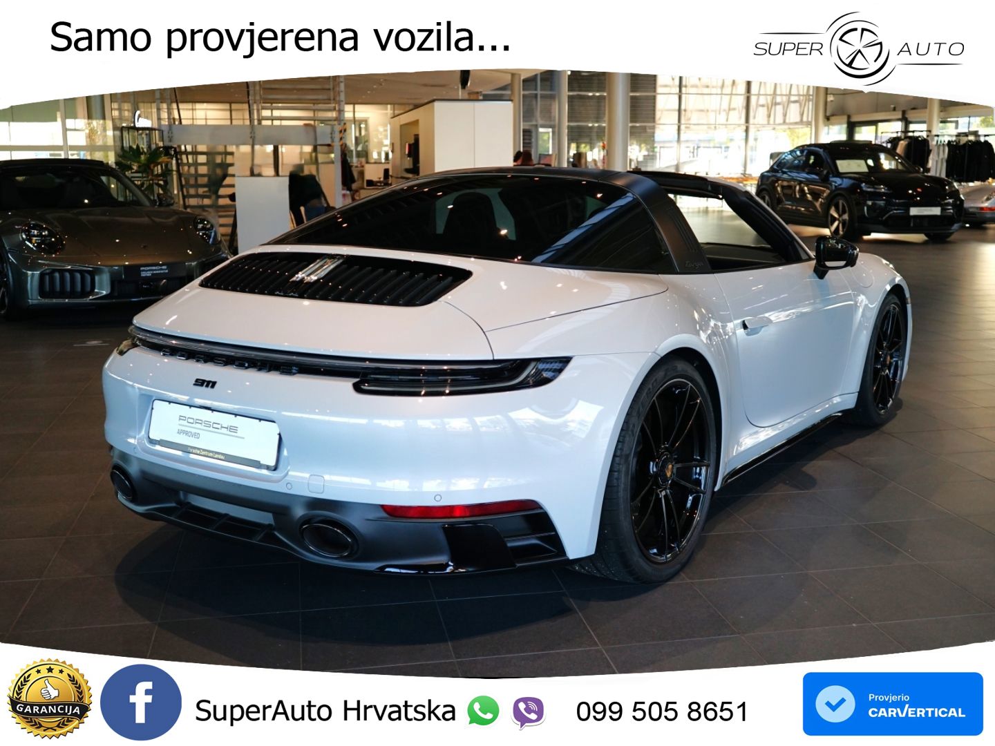 Porsche 911 Targa 4 GTS 3.0 (480 KS) PDK MATRIX+GR SJED+KAM