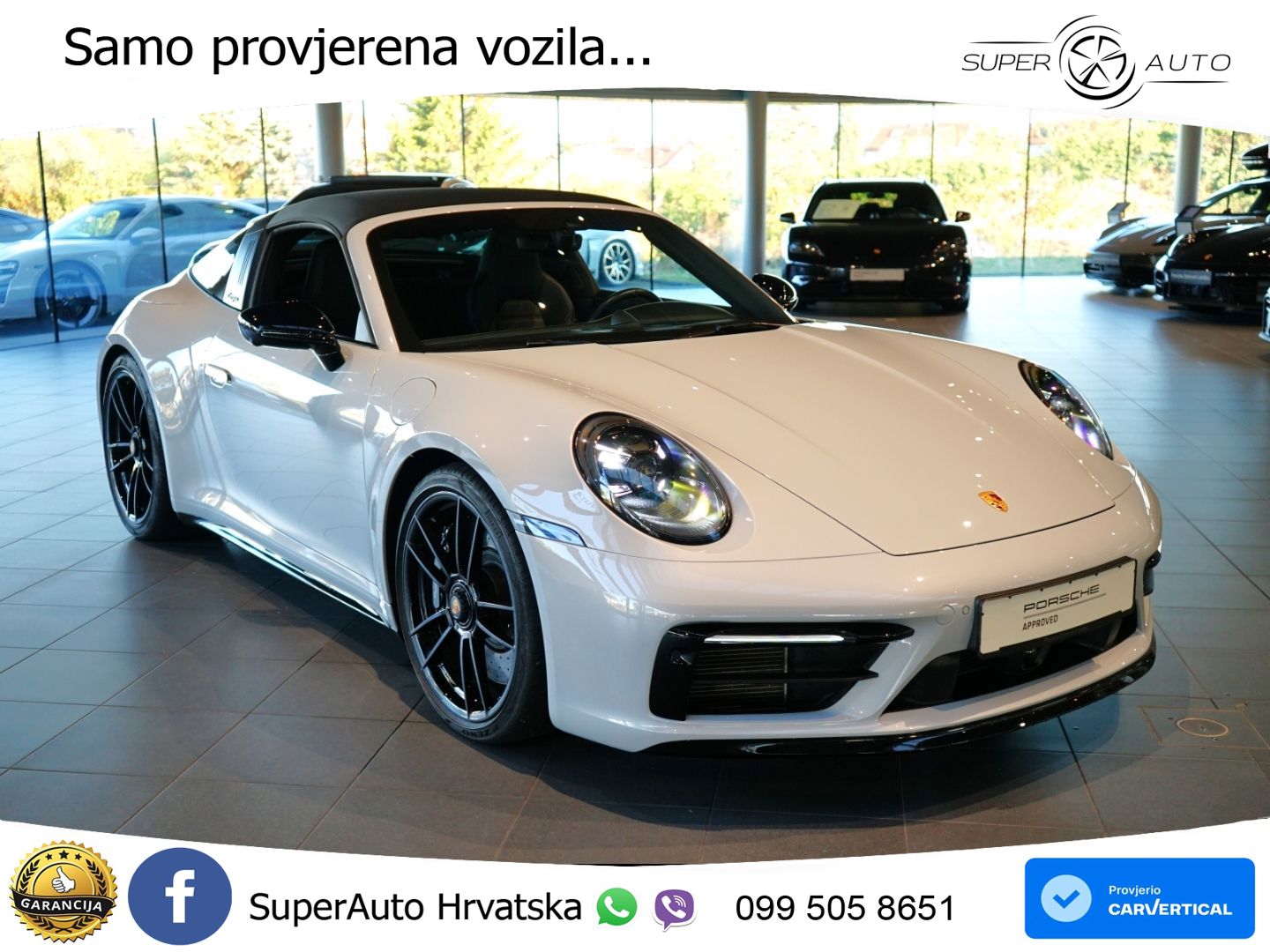 Porsche 911 Targa 4 GTS 3.0 (480 KS) PDK MATRIX+GR SJED+KAM