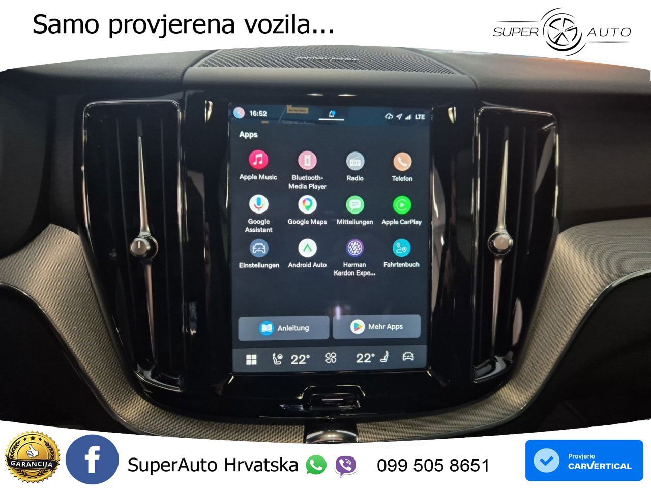 Volvo XC60 B4 Diesel FWD Geartronic LED+GR SJED+ACC