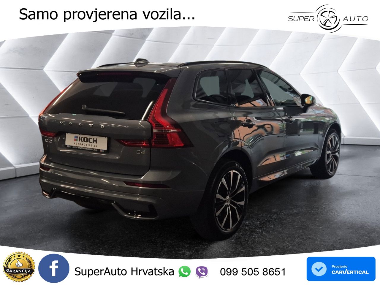 Volvo XC60 B4 Diesel FWD Geartronic LED+GR SJED+ACC