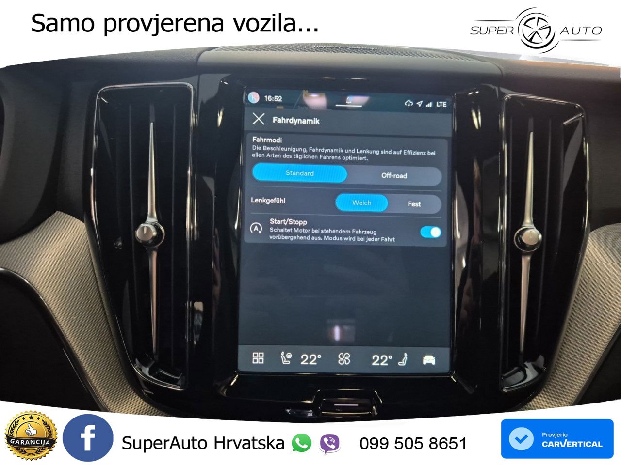 Volvo XC60 B4 Diesel FWD Geartronic LED+GR SJED+ACC