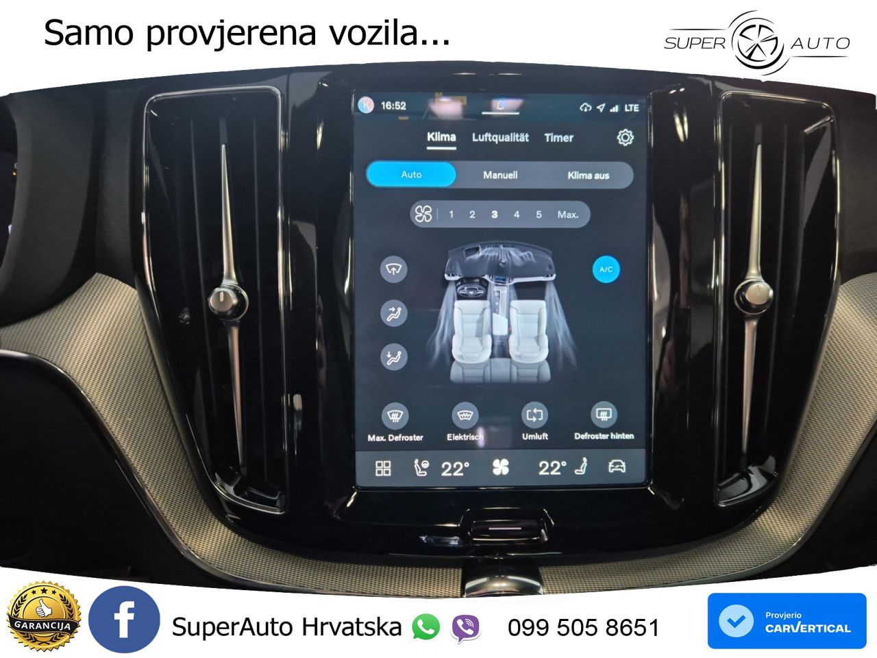 Volvo XC60 B4 Diesel FWD Geartronic LED+GR SJED+ACC