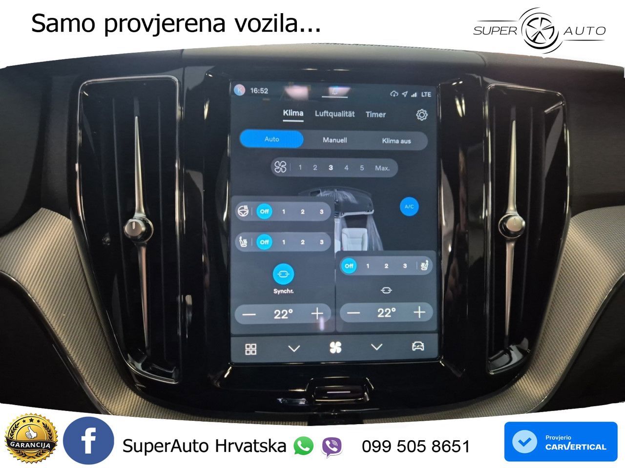 Volvo XC60 B4 Diesel FWD Geartronic LED+GR SJED+ACC
