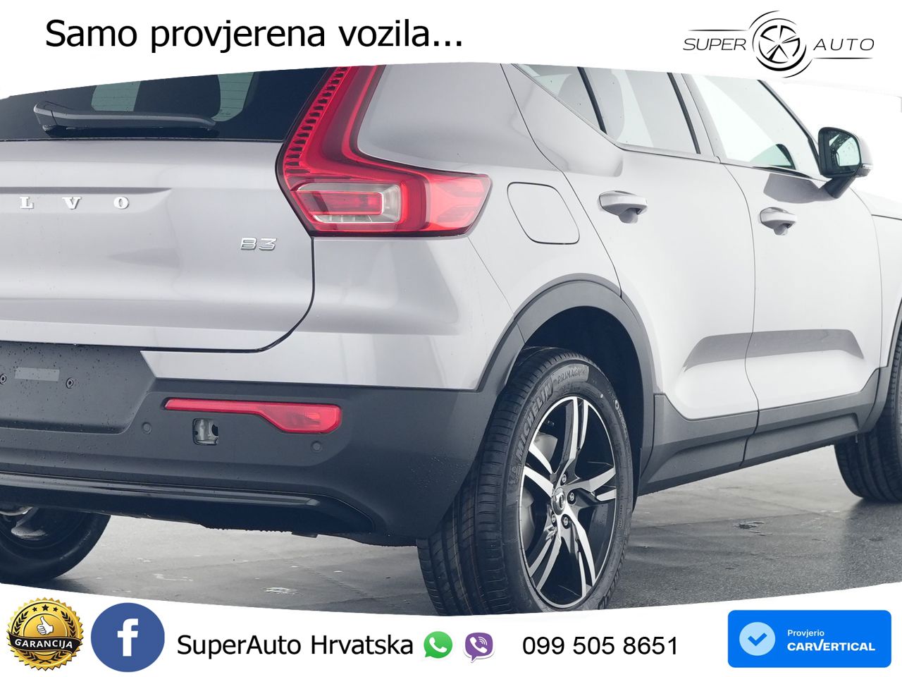 Volvo XC40 2.0 B4 197 KS Automatic LED+GR SJED+ACC