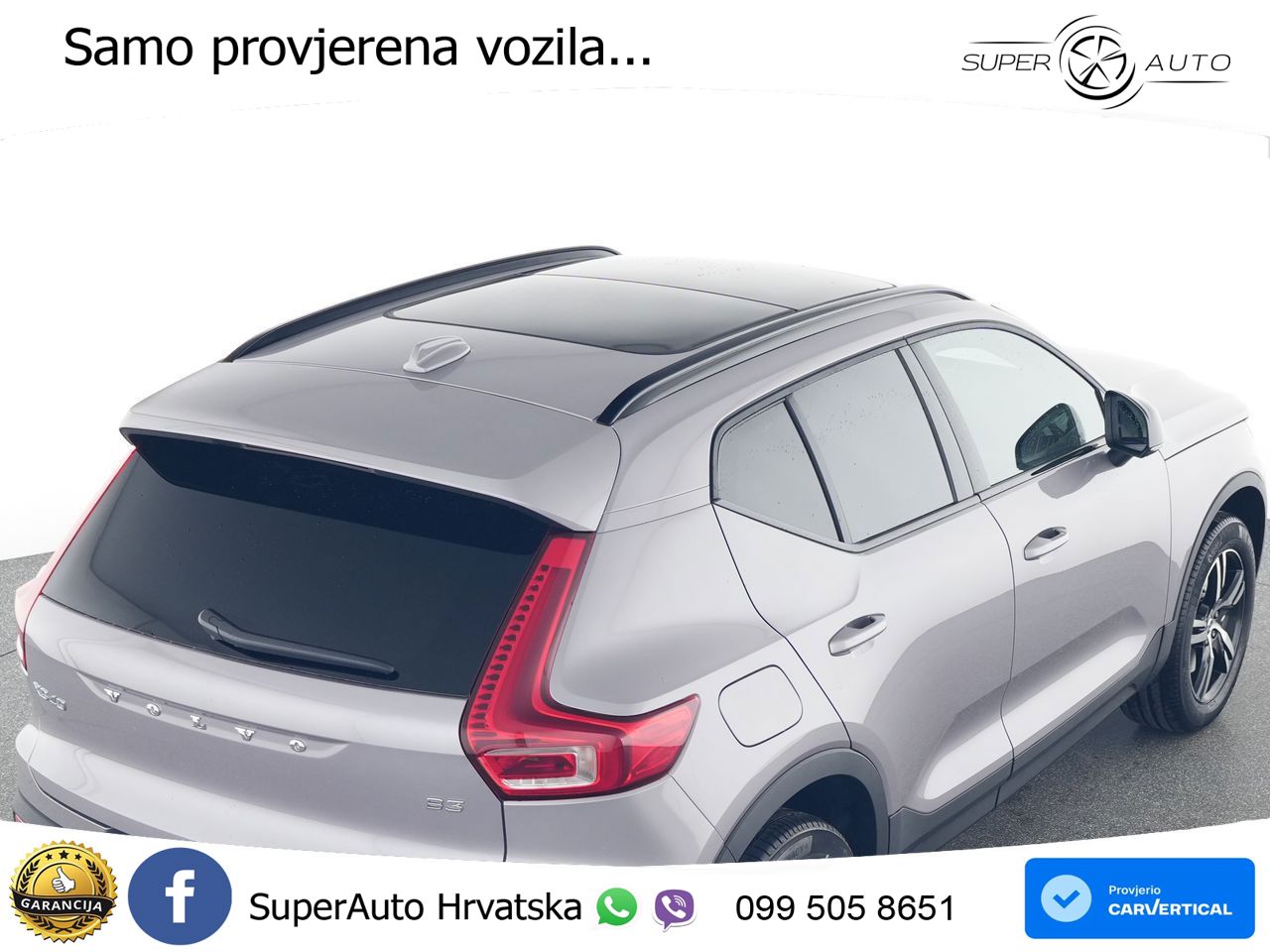 Volvo XC40 2.0 B4 197 KS Automatic LED+GR SJED+ACC