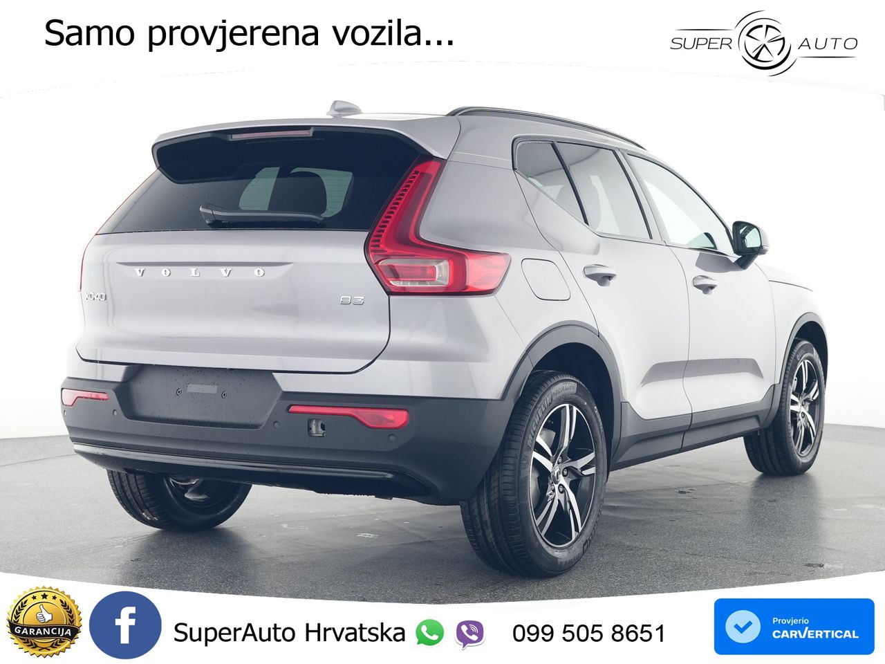 Volvo XC40 2.0 B4 197 KS Automatic LED+GR SJED+ACC