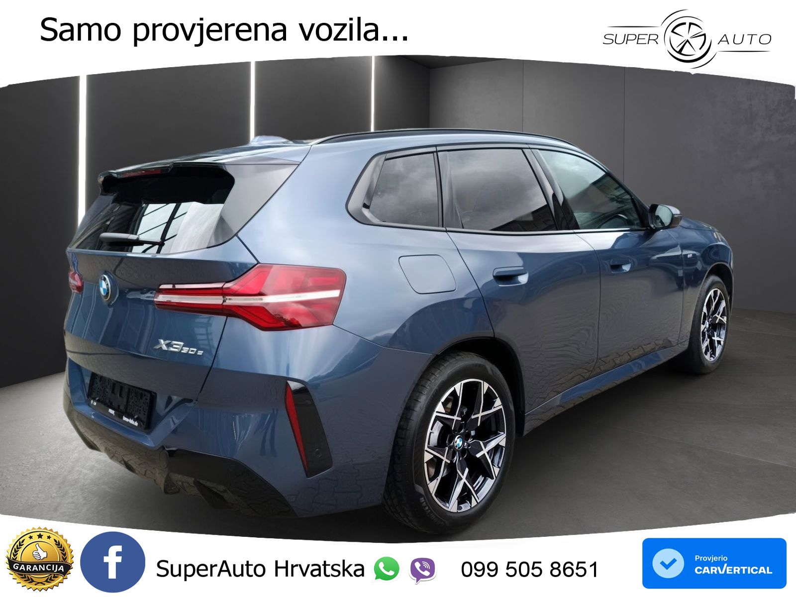 BMW X3 30e xDrive Steptronic M Sport LED+GR SJED+ACC