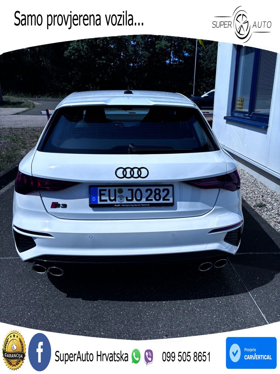 Audi S3 2.0 TFSI (310 KS) quattro S tronic