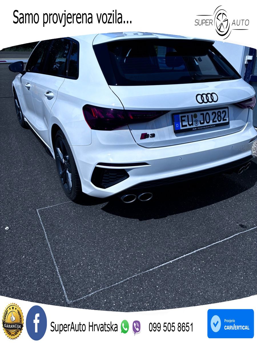 Audi S3 2.0 TFSI (310 KS) quattro S tronic
