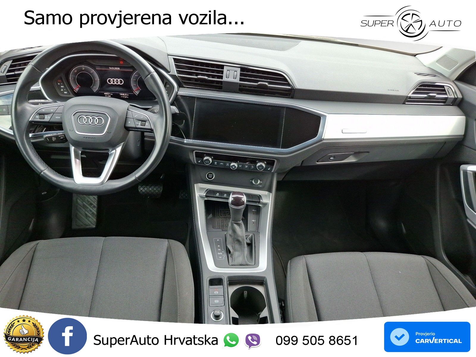 Audi Q3 40 TDI (200 KS) quattro S tronic LED+GR SJED+ACC