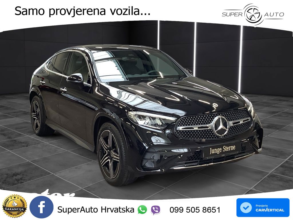 Mercedes GLC Coupe 200 (204 KS) 4MATIC 9G-TRONIC AMG ACC+GR SJED+360+PANO