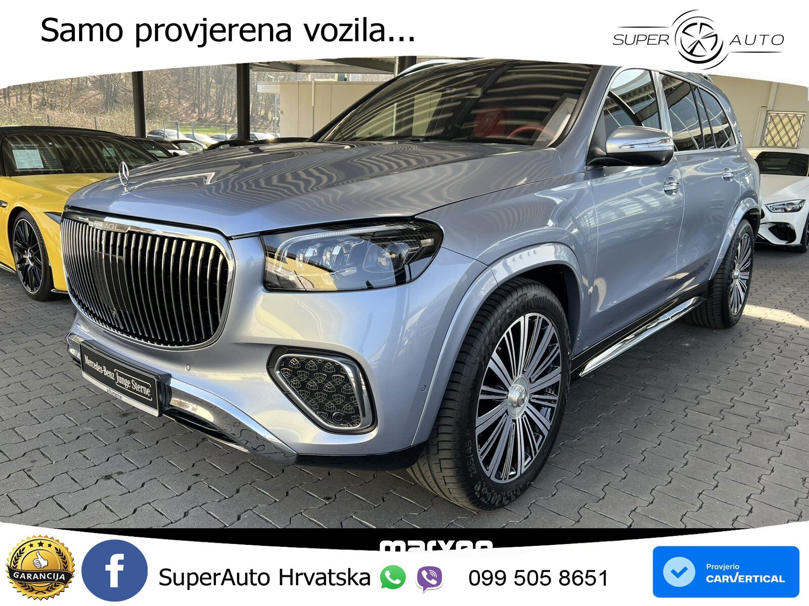 Mercedes Maybach GLS 600 V8 (557 KS) EQ Boost 4MATIC 9G-TRONIC ACC+HEAD+4xGR SJED+360+PANO