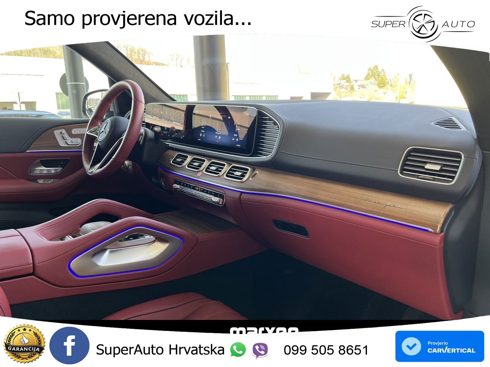 Mercedes Maybach GLS 600 V8 (557 KS) EQ Boost 4MATIC 9G-TRONIC ACC+HEAD+4xGR SJED+360+PANO