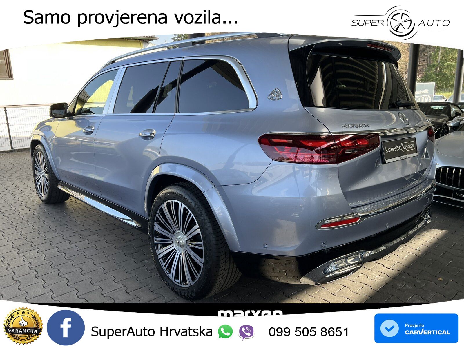 Mercedes Maybach GLS 600 V8 (557 KS) EQ Boost 4MATIC 9G-TRONIC ACC+HEAD+4xGR SJED+360+PANO