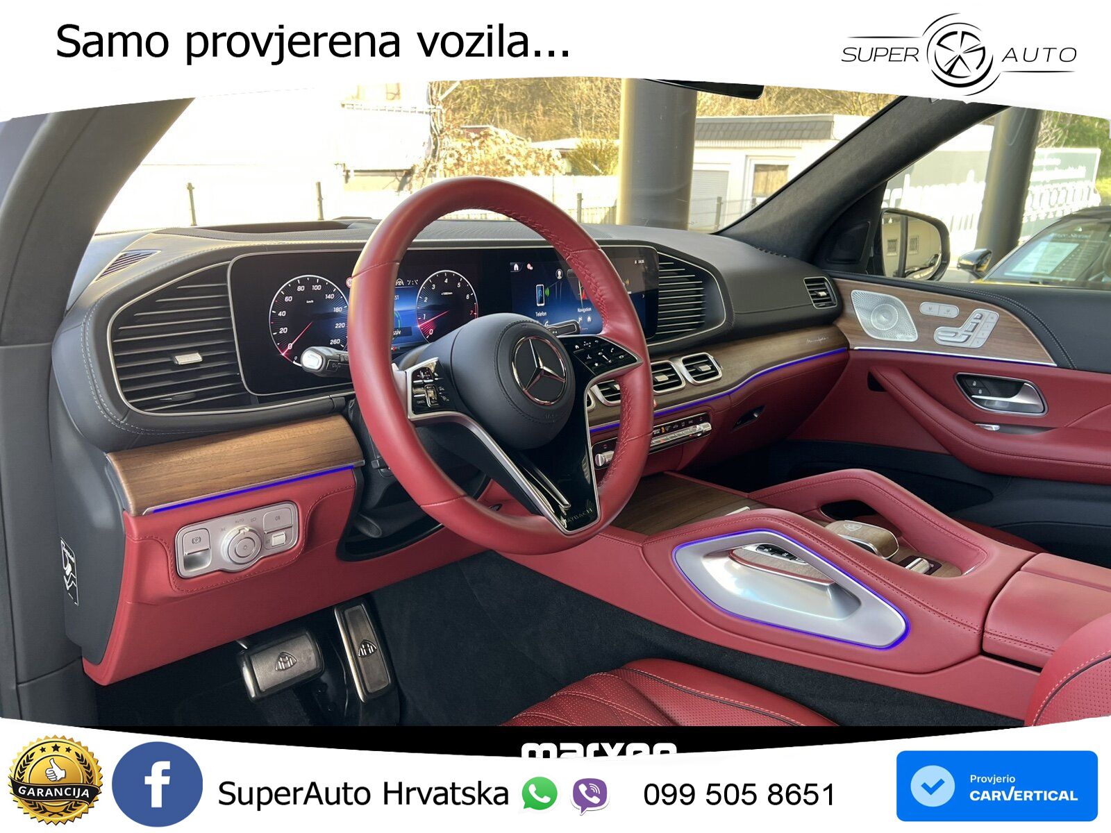 Mercedes Maybach GLS 600 V8 (557 KS) EQ Boost 4MATIC 9G-TRONIC ACC+HEAD+4xGR SJED+360+PANO