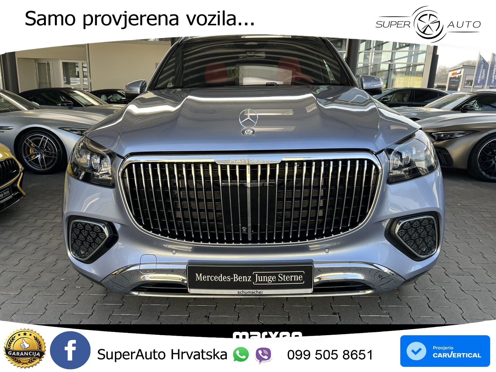 Mercedes Maybach GLS 600 V8 (557 KS) EQ Boost 4MATIC 9G-TRONIC ACC+HEAD+4xGR SJED+360+PANO