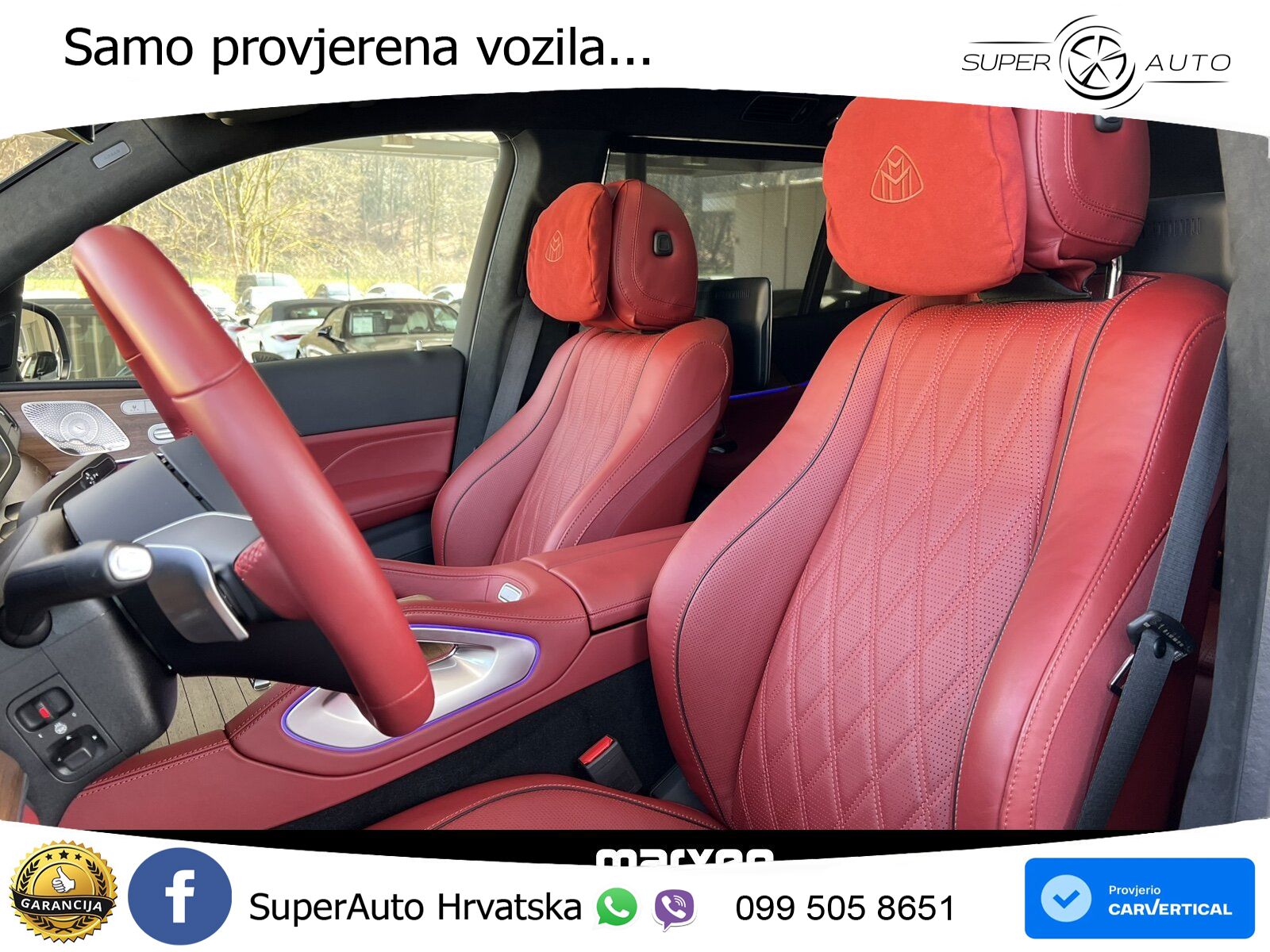 Mercedes Maybach GLS 600 V8 (557 KS) EQ Boost 4MATIC 9G-TRONIC ACC+HEAD+4xGR SJED+360+PANO