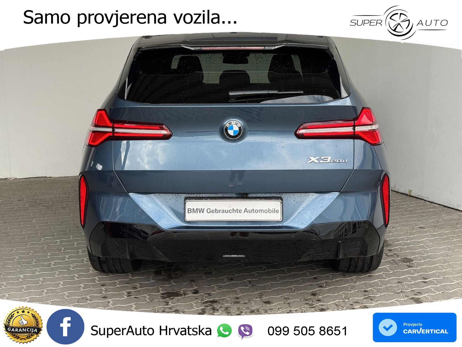 BMW X3 20d xDrive Steptronic M Sport LED+GR SJED+ACC