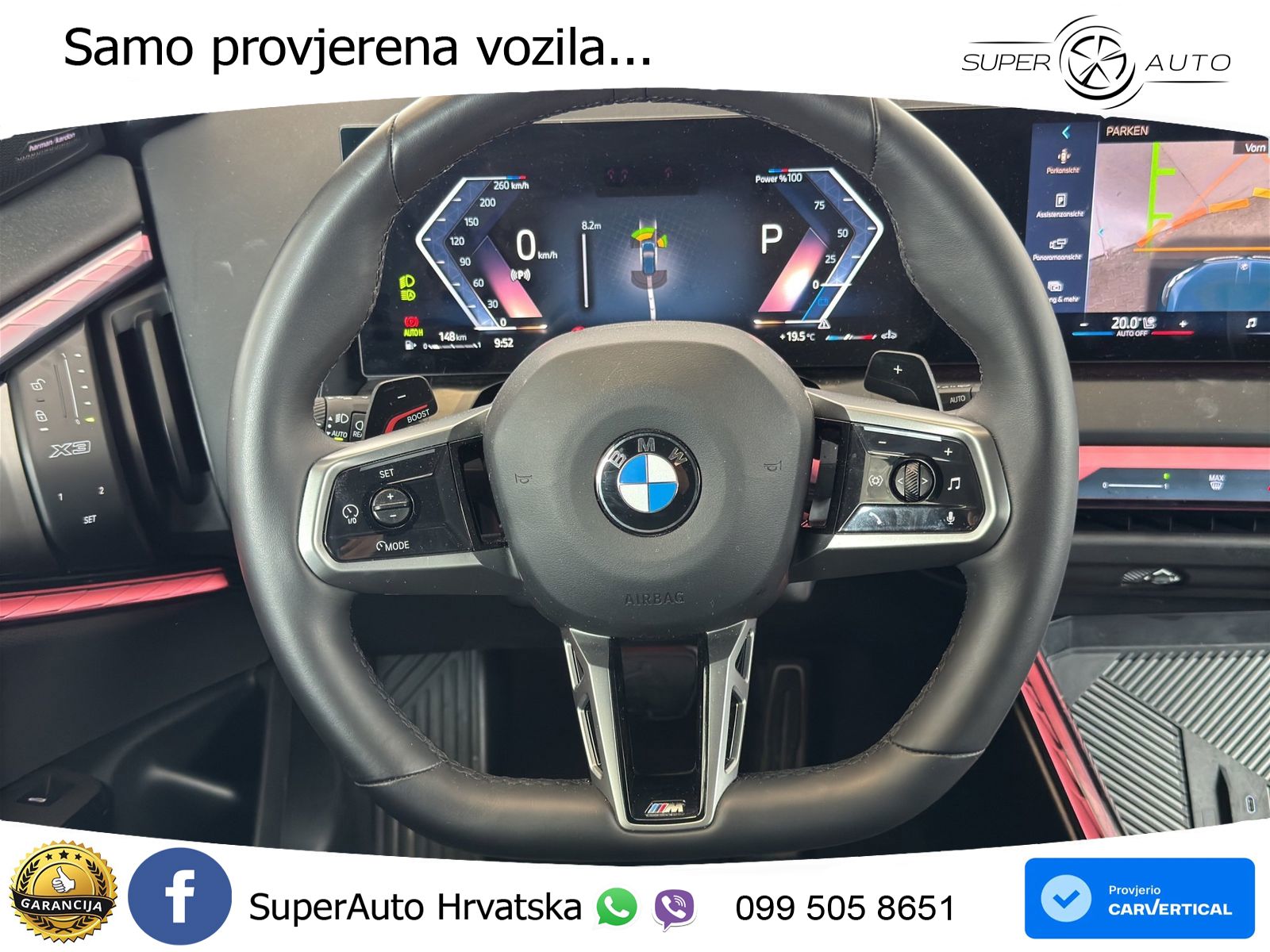 BMW X3 20d xDrive Steptronic M Sport LED+GR SJED+ACC