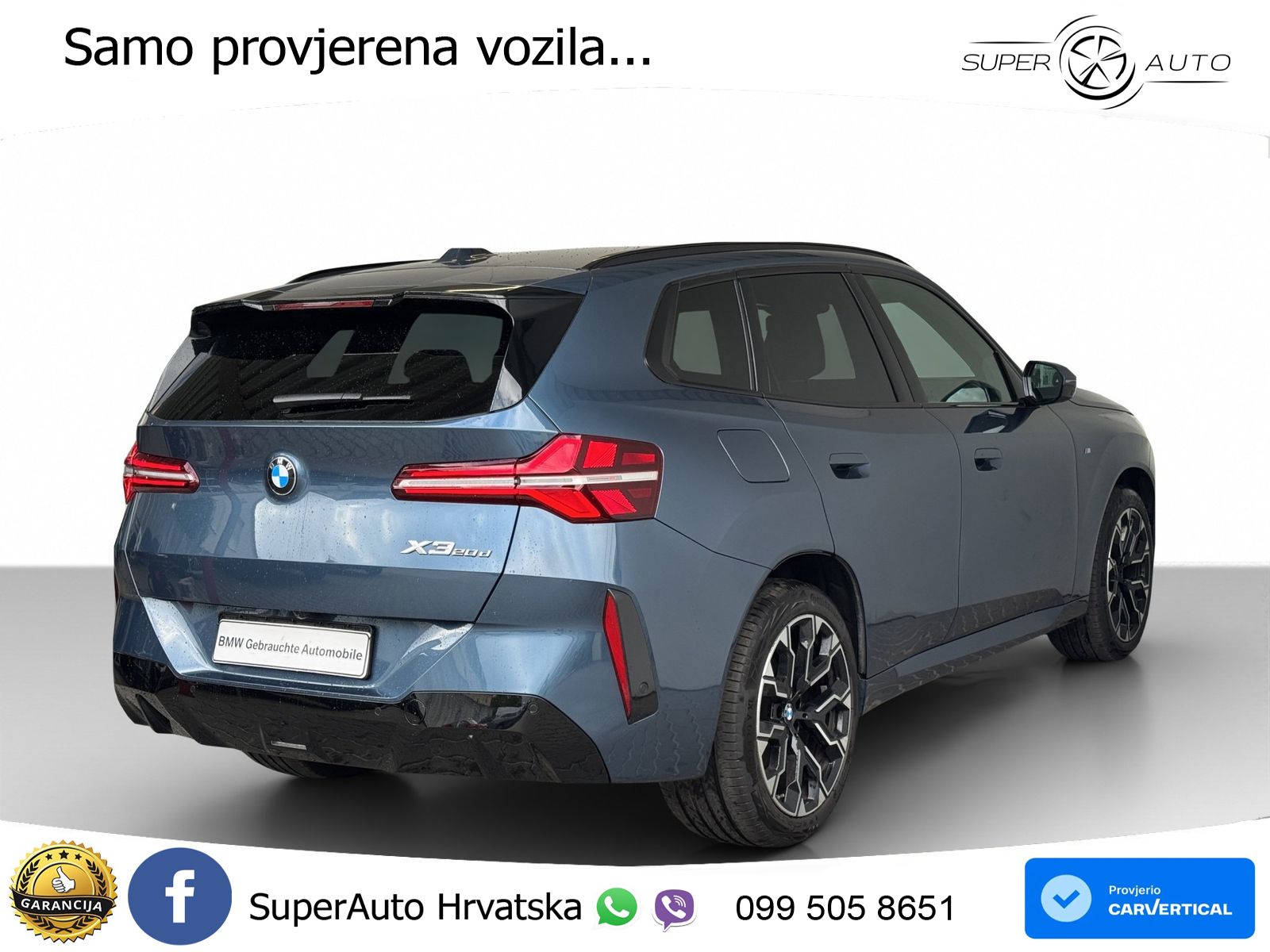 BMW X3 20d xDrive Steptronic M Sport LED+GR SJED+ACC
