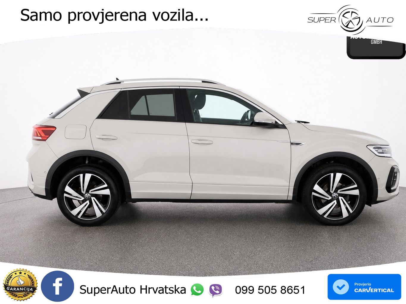 Volkswagen T-Roc 1.5 TSI (150 KS) DSG R-Line LED+GR SJED+ACC