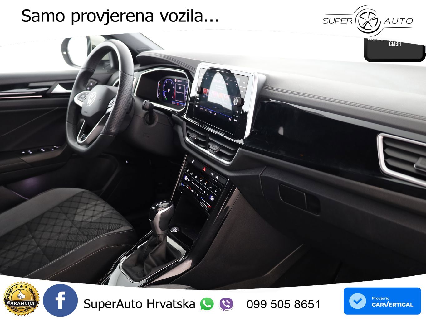 Volkswagen T-Roc 1.5 TSI (150 KS) DSG R-Line LED+GR SJED+ACC