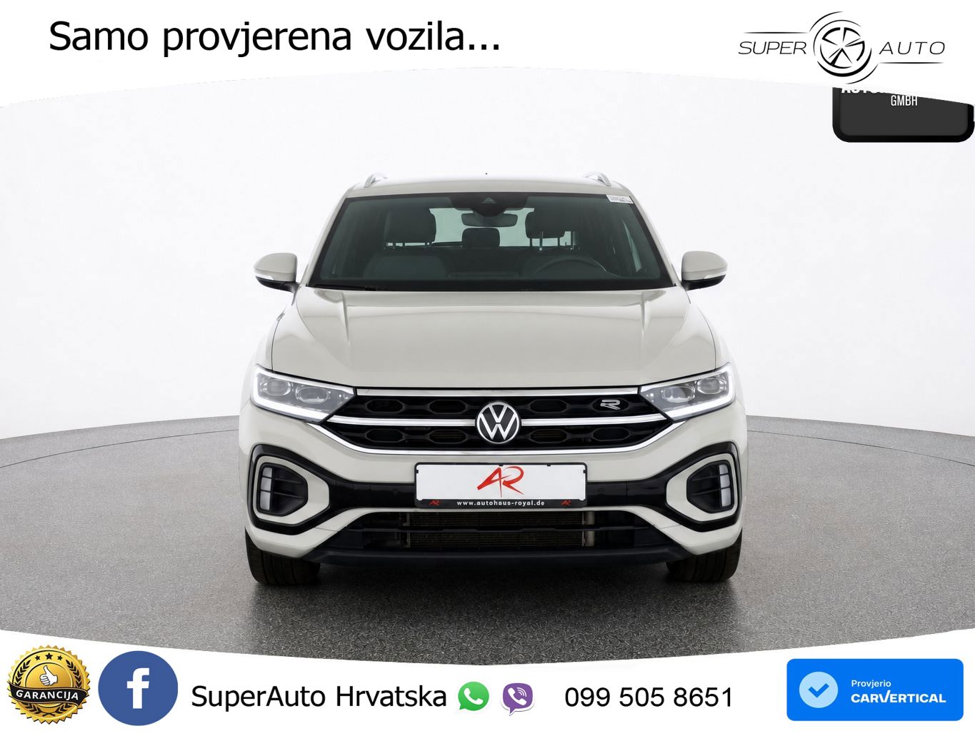 Volkswagen T-Roc 1.5 TSI (150 KS) DSG R-Line LED+GR SJED+ACC