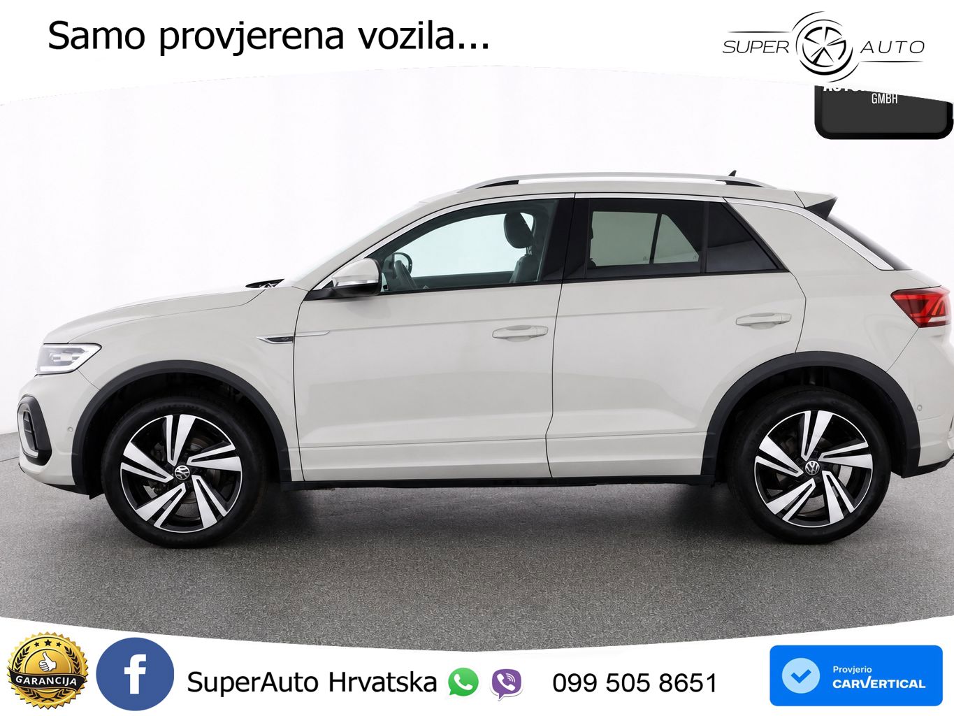 Volkswagen T-Roc 1.5 TSI (150 KS) DSG R-Line LED+GR SJED+ACC
