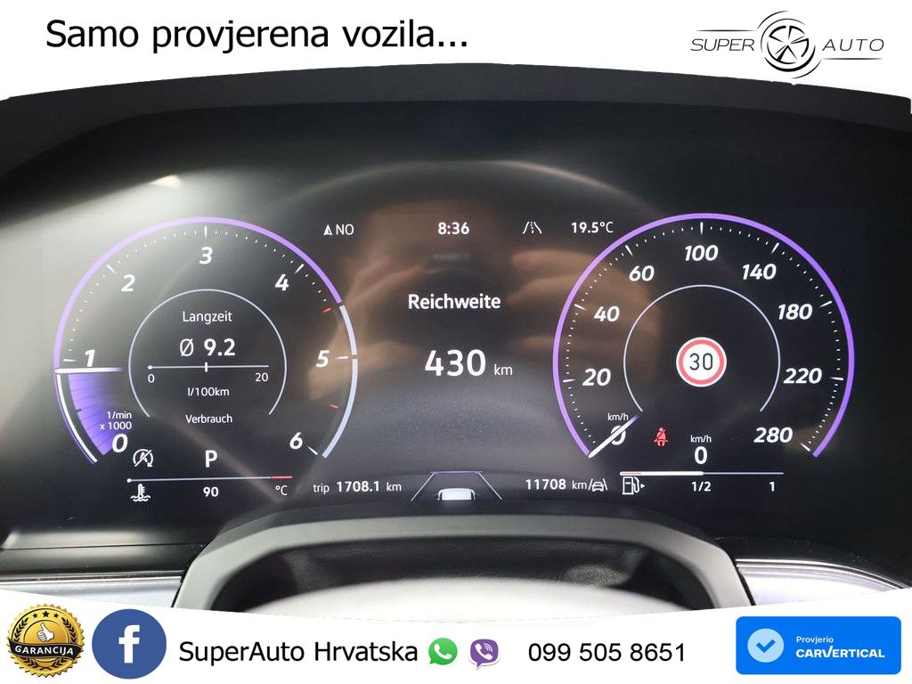 Volkswagen Touareg 3.0 V6 TDI (286 KS) 4MOTION Tiptronic R-Line LED+GR SJED+ACC