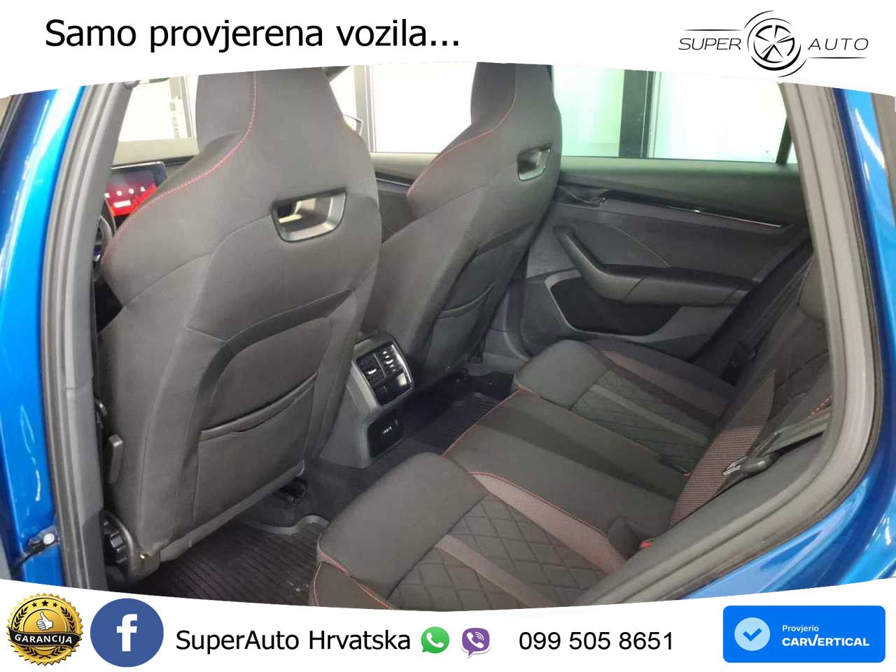 Škoda Octavia Combi RS 2.0 TDI (200 KS) 4x4 DSG LED+GR SJED+ACC