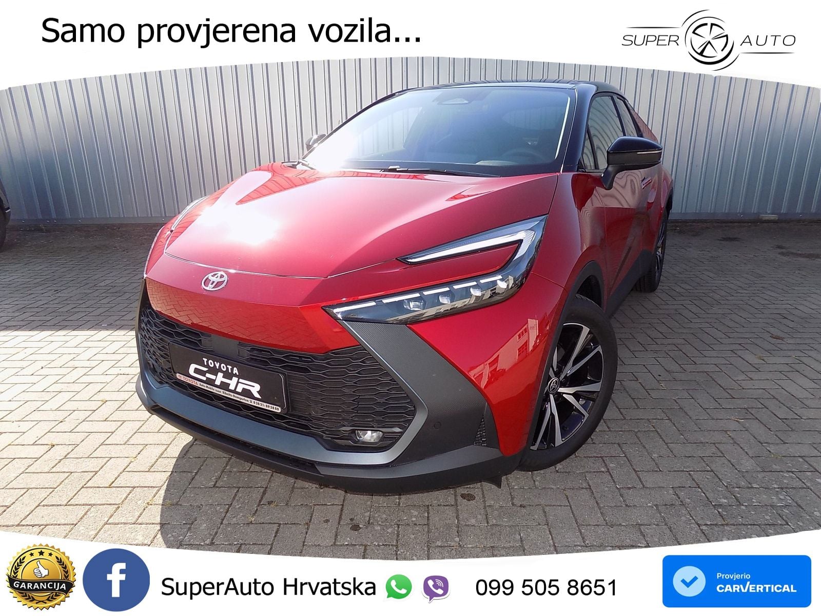 Toyota C-HR 1.8 (140 KS) Hybrid e-CVT Team D LED+GR SJED+ACC