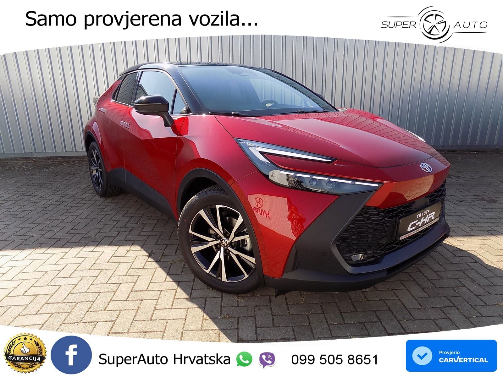 Toyota C-HR 1.8 (140 KS) Hybrid e-CVT Team D LED+GR SJED+ACC