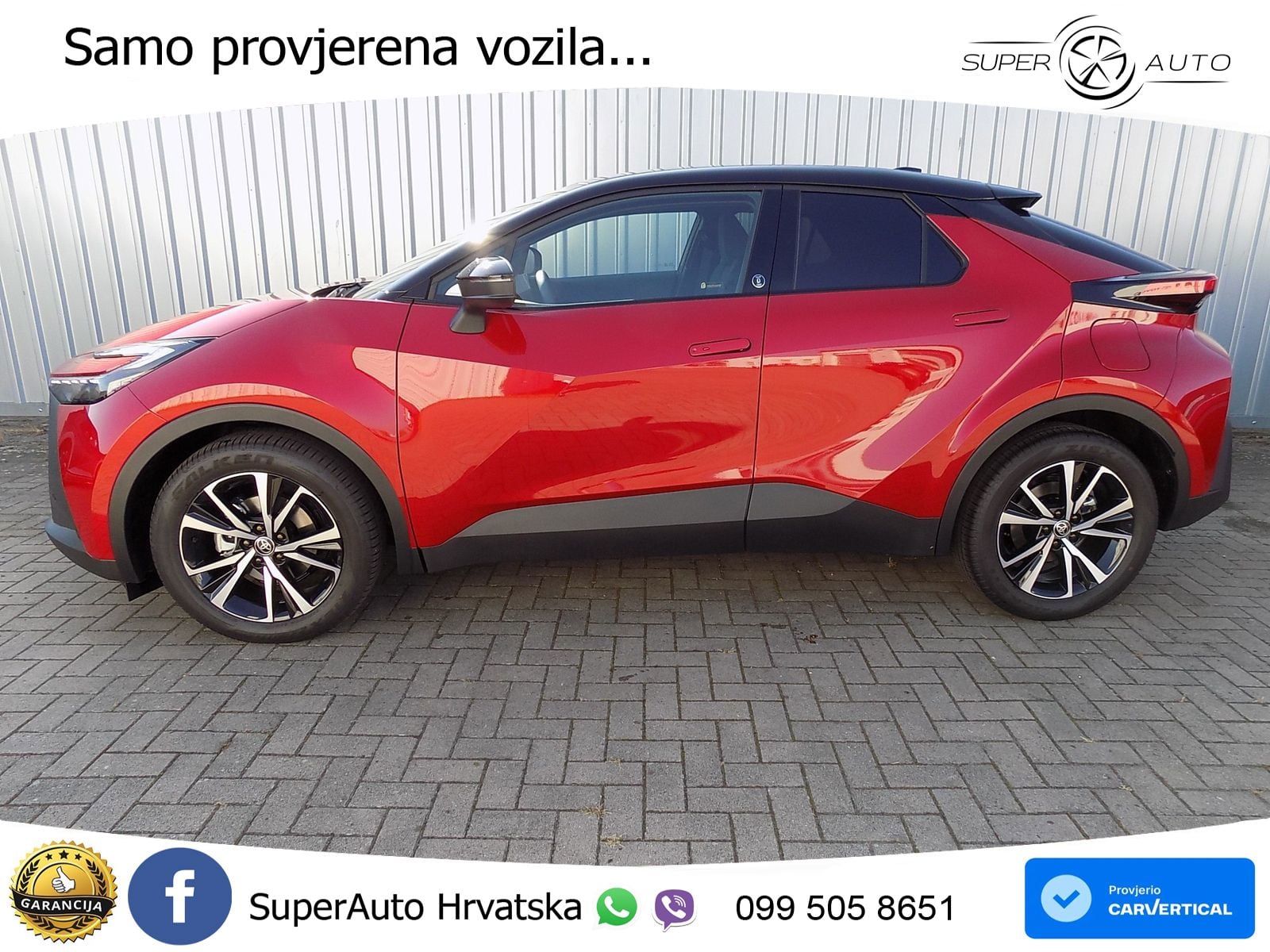 Toyota C-HR 1.8 (140 KS) Hybrid e-CVT Team D LED+GR SJED+ACC