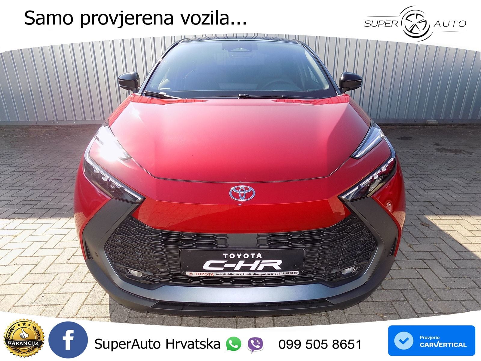 Toyota C-HR 1.8 (140 KS) Hybrid e-CVT Team D LED+GR SJED+ACC
