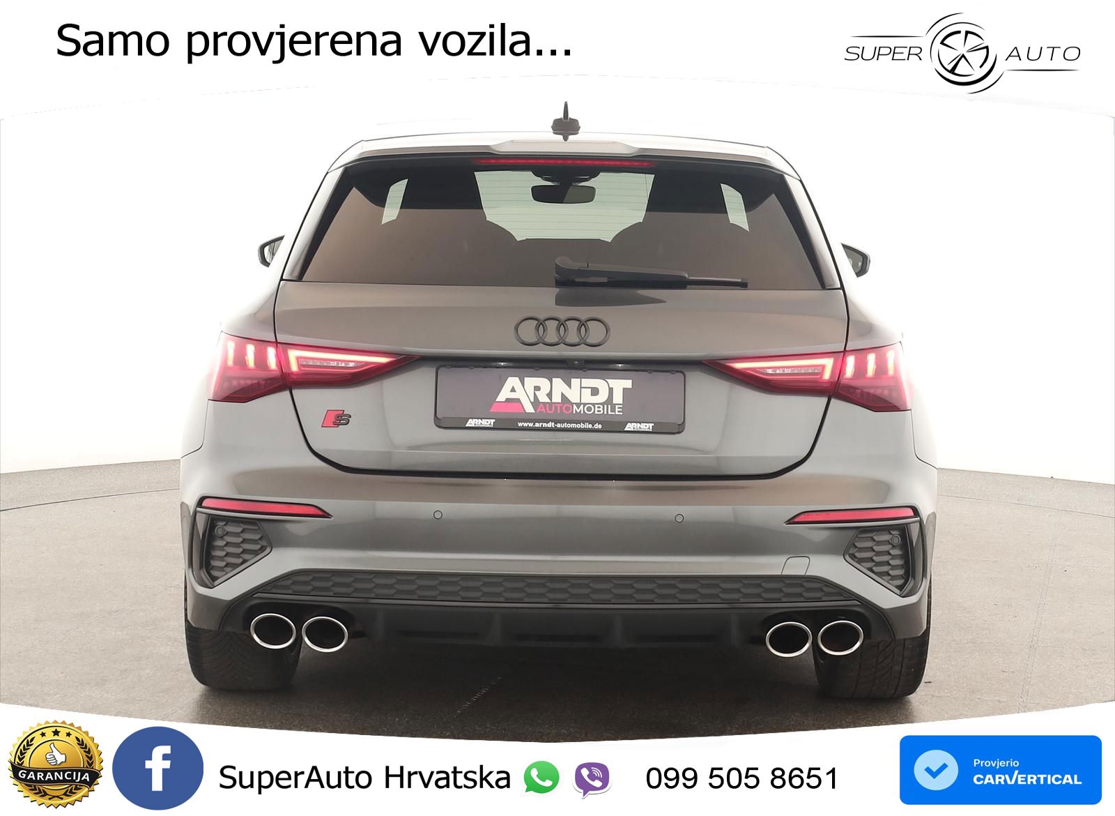 Audi S3 2.0 TFSI (310 KS) quattro S tronic